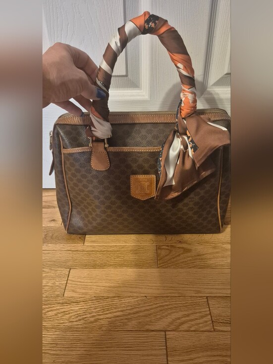 Celine Other - Celine Macadam Boston Bag M92 Vintage. AUTHENTIC
